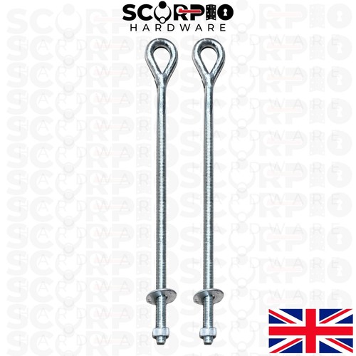 Eye bolt welded full - eye,