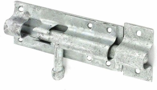 Securit galvanised tower bolt - galvanised,