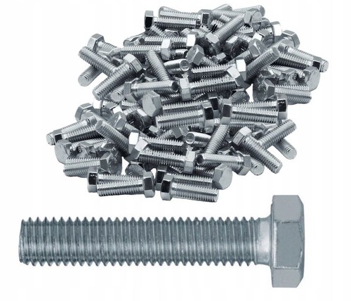 6x30mm galvanised hex - galvanised, head