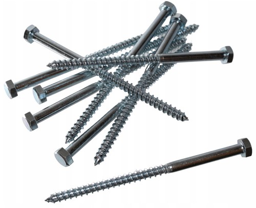 Coach screws zinc - m8,