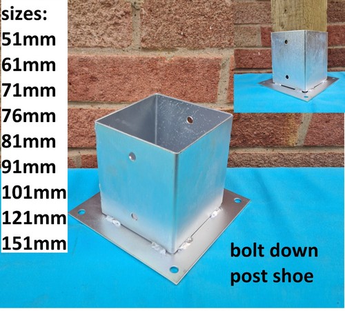 Heavy duty galvanised - duty, bolt