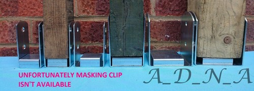 Galvanised metal bolt down - metal, u