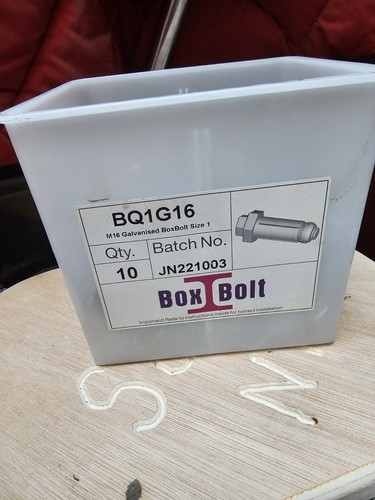 Box bolts blind for - box,