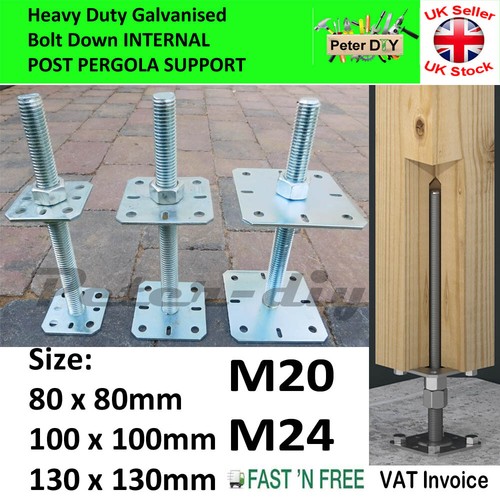 Heavy duty galvanised bolt - heavy,